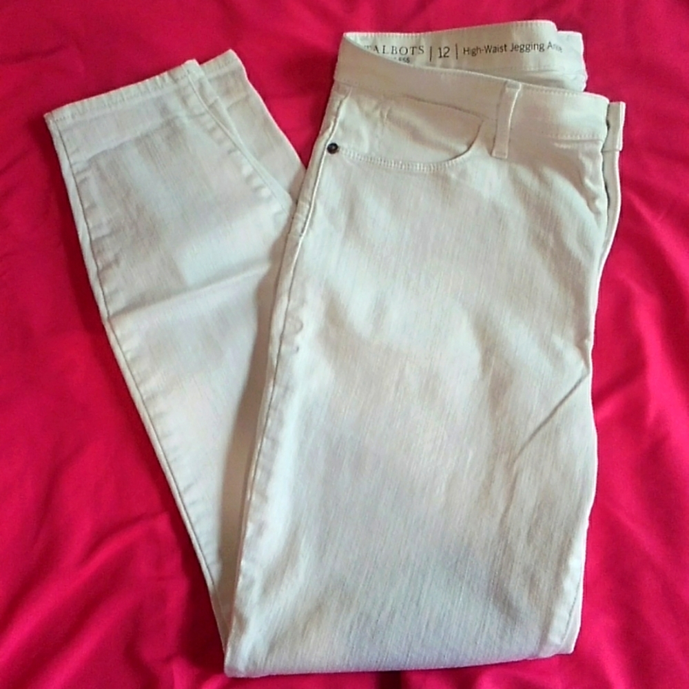 Talbots Flawless high waist jegging ankle